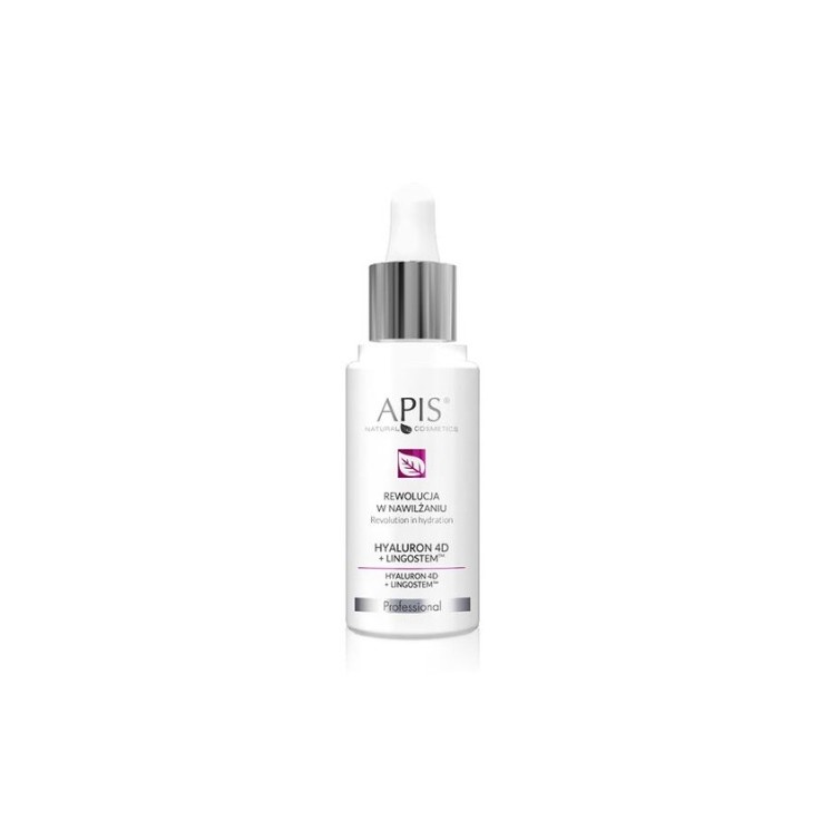 Apis Revolution у зволоженні Hyaluron 4D + Lingostem Facial concentrate 30 мл