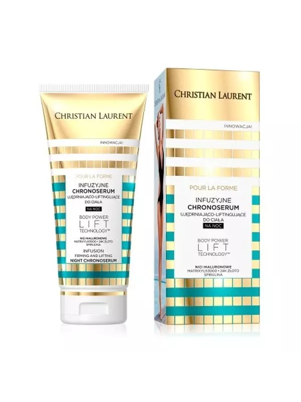 Eveline Christian Laurent infuzyjne Chronoserum do ciała ujędrniająco-liftingujące na noc 200 ml