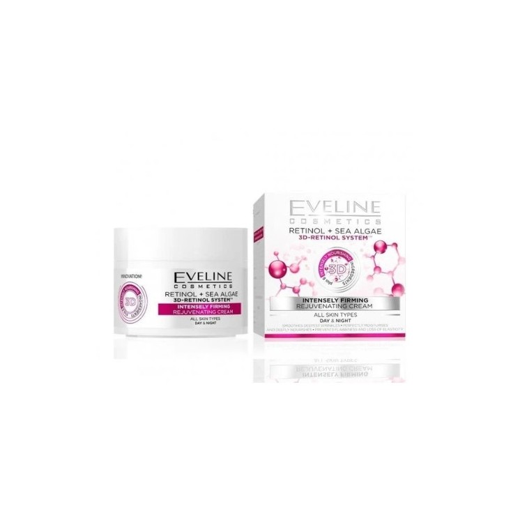 Eveline Retinol & Sea Algae verjongend Intensief verstevigende gezichtscrème 50 ml