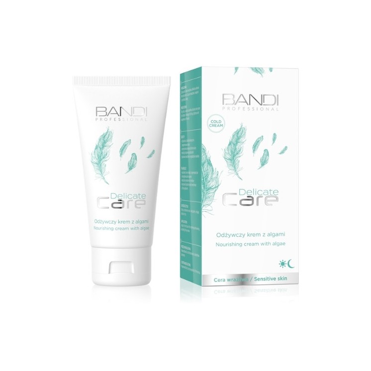 Crème visage nourrissante aux algues Bandi Delicate Care 50 ml