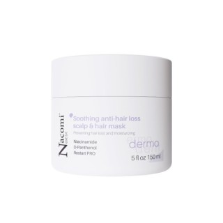 Nacomi Next Level Dermo Soothing Mask voor haar en hoofdhuid ter voorkoming van haaruitval 150 ml(31-01-2026)