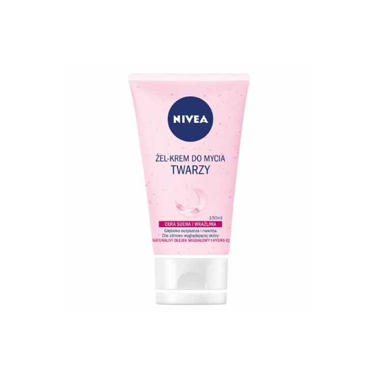 Nivea Gesichtswaschgel-Creme für trockene und empfindliche Haut 150 ml