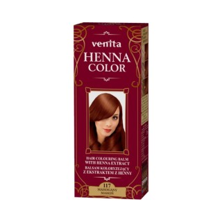 Venita Henna Color Balsam koloryzujący z ekstraktem z henny /117/ Mahoń 75 ml