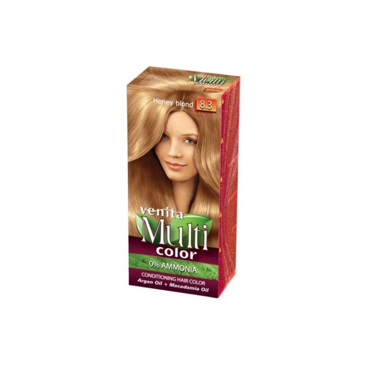 Venita Multi Color Haarfärbemittel /8,3/ Blond 50 ml