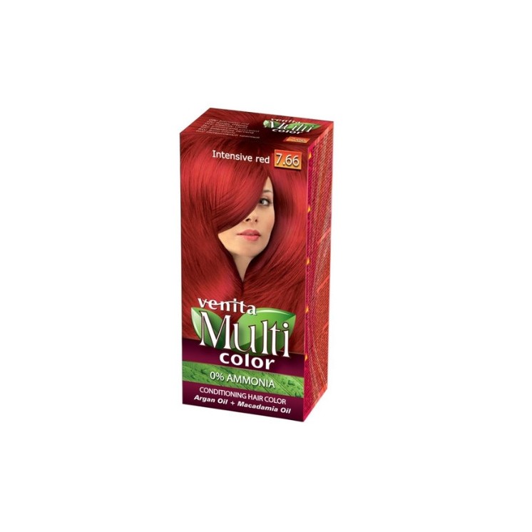 Venita Multi Color Haarfärbemittel /7,66/ Intensives Rot 50 ml