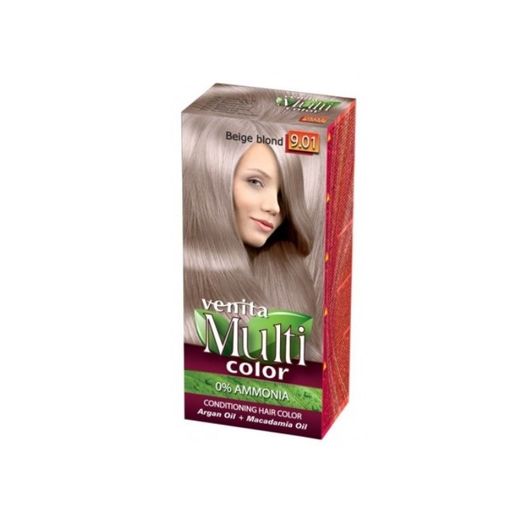 Venita Multi Color Haarfärbemittel /9.01/ Blond 50 ml