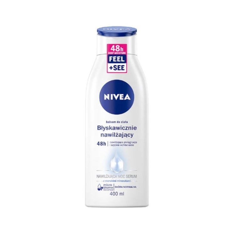 Nivea Sofort feuchtigkeitsspendende Körperlotion 400 ml
