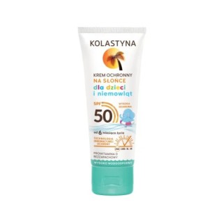 Kolastyna ochronny Krem na słońce dla dzieci i niemowląt SPF50 75 ml