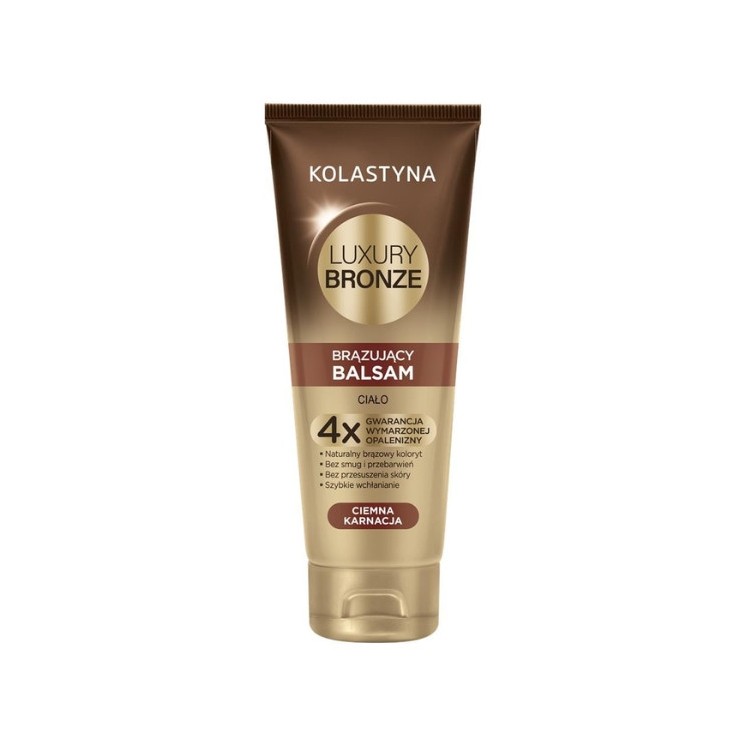 Kolastyna Luxury Bronze bronzing body lotion for dark skin 200 ml