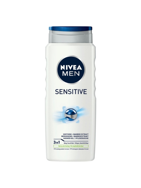 NIVEA MEN Żel pod prysznic Sensitive 500 ml