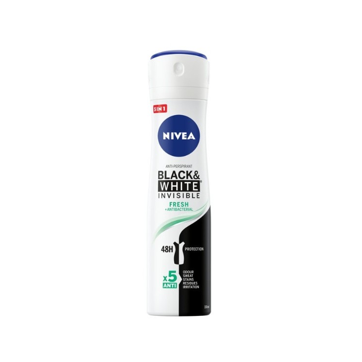 Nivea Spray deodorant Black & White Invisible Fresh 150 ml