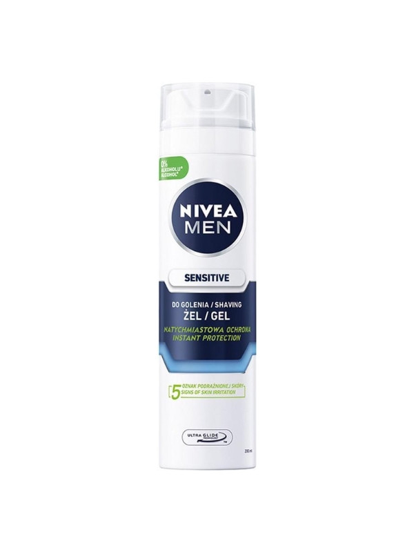 Nivea Men łagodzący Żel do golenia Sensitive 200 ml