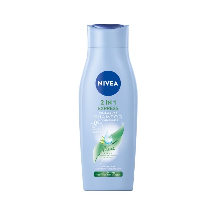 Nivea 2in1 Express Haarshampoo mit Spülung 400 ml