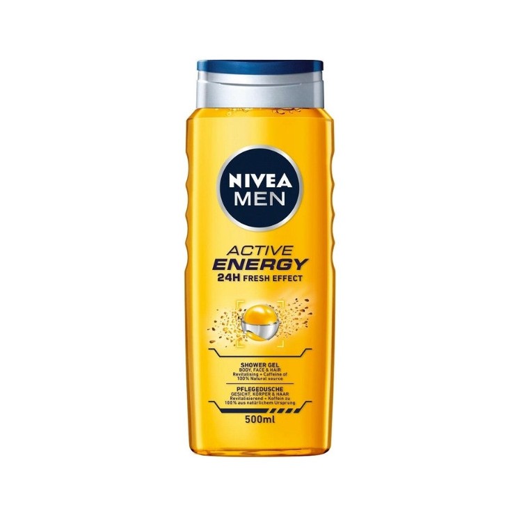 NIVEA Men Active Energy Duschgel 500 ml