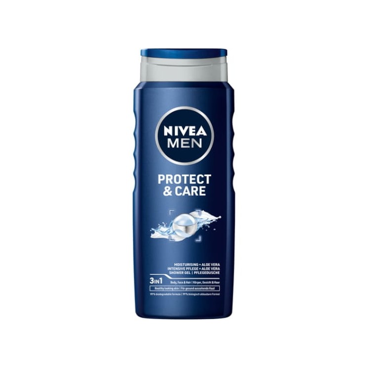 NIVEA MEN Protect & Care Duschgel 500 ml