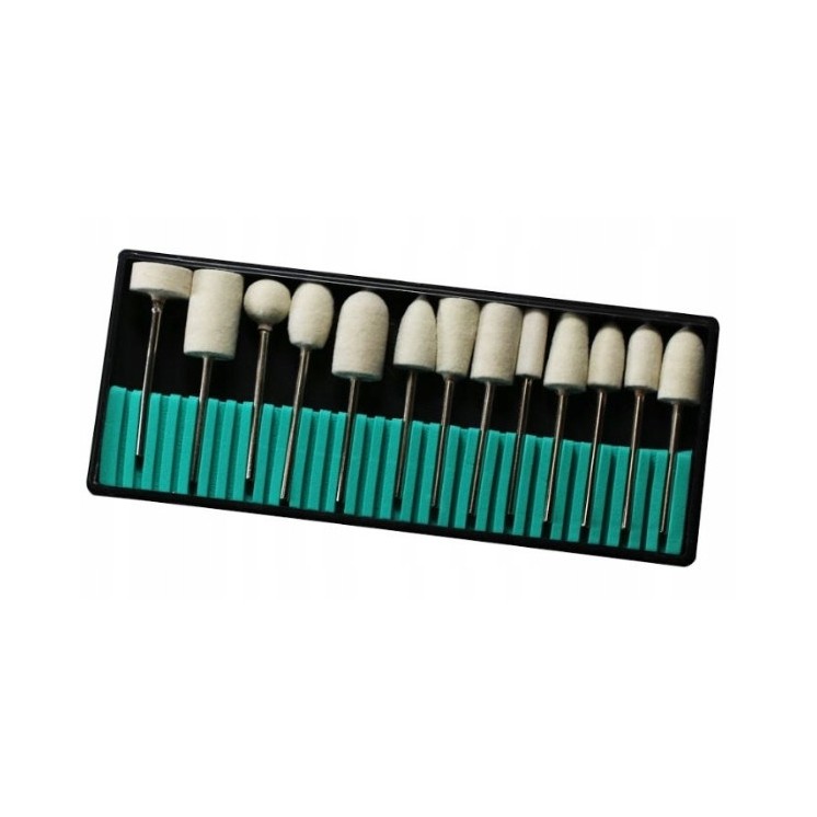 Ronney Professional Set mit 13 Polierschneidern, 1 Stück