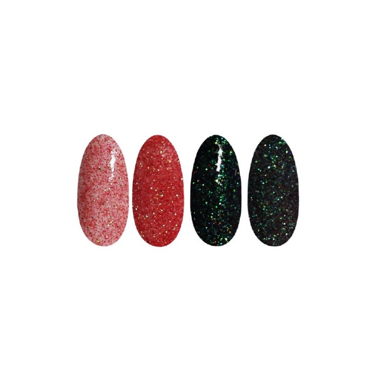 Ronney Glitter Nagelpulver /30/ Rot