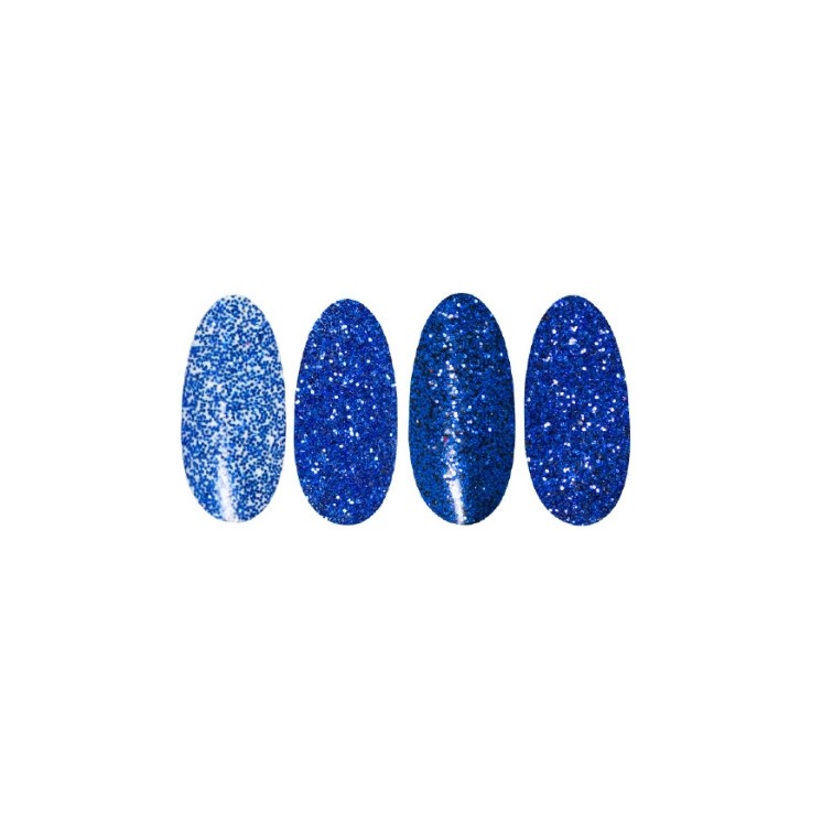 Ronney Glitter Nagelpulver /34/ Blau
