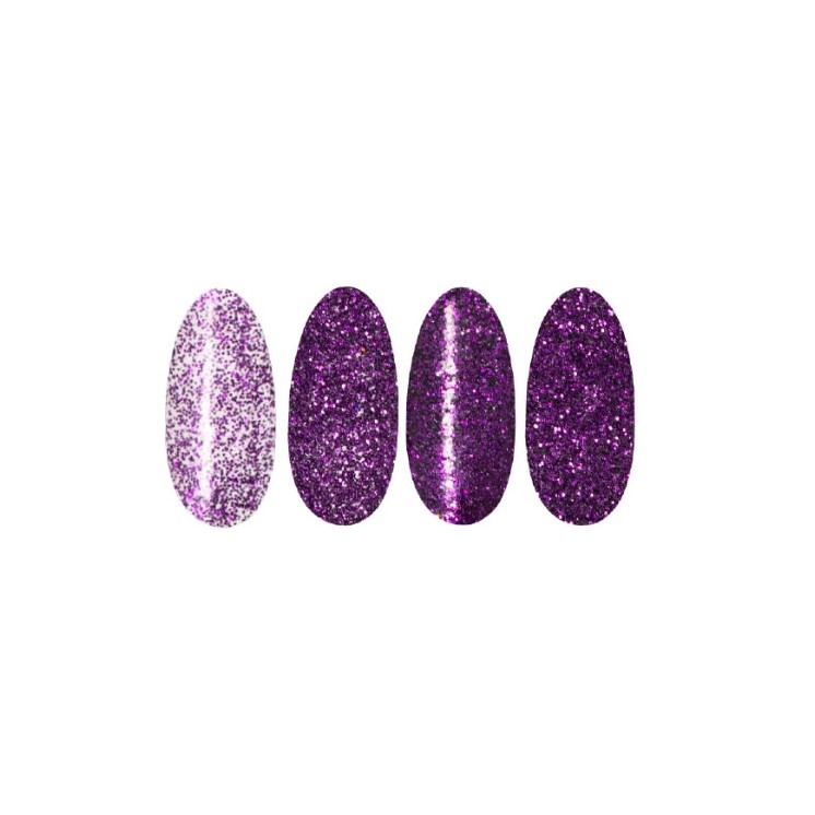 Ronney Glitter Nagelpulver /40/ Lila