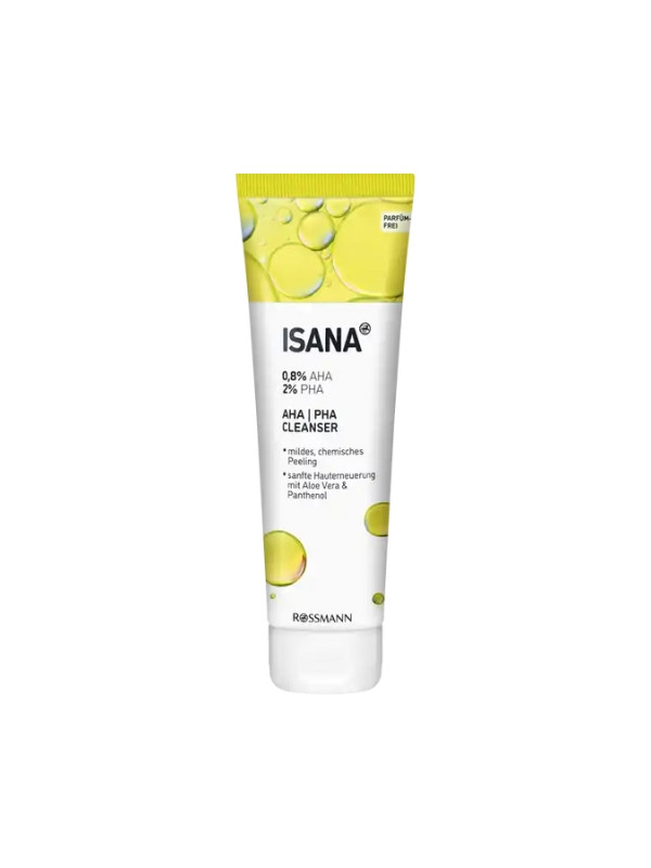 Isana oczyszczajacy Peeling do twarzy z kwasami AHA+PHA 125 ml