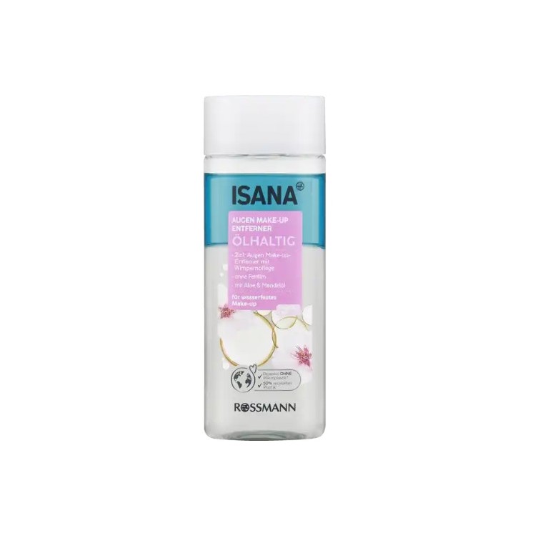 Isana two-phase eye make-up remover 100 ml