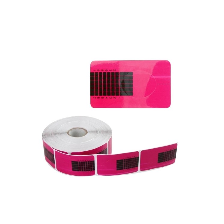 MollyLac Schmale Formschablonen, rosa, 500 Stück