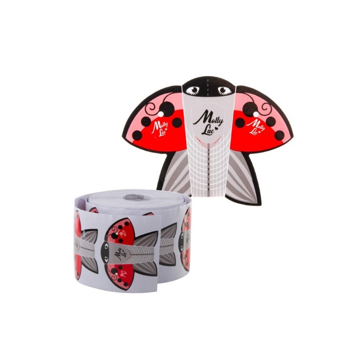 MollyLac Ladybug Biedronka mold templates 500 pieces