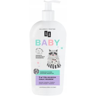 AA Baby 3in1 Körper- und Haarwaschgel 400 ml
