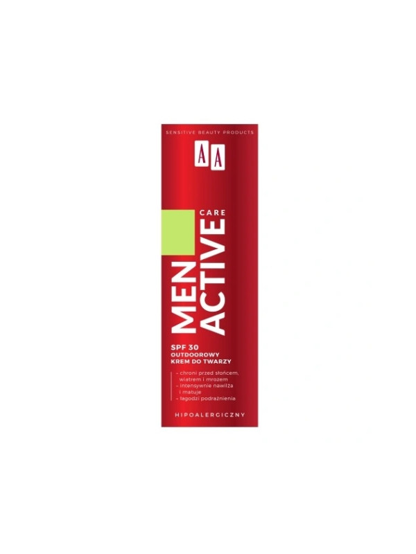 AA Men Active Care outdoorowy Krem do twarzy SPF30 50 ml