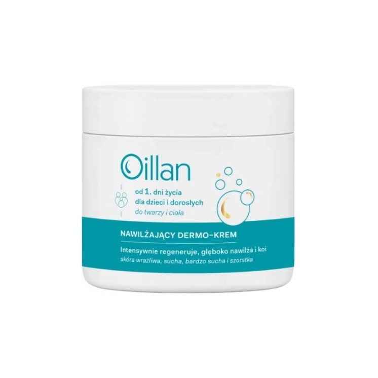 Oillan 3in1 moisturizing Dermo - face and body cream from the first day of life for children and adults 200 ml