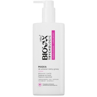 BIOVAX Trychologic Mask for hair and scalp Dryness and brittleness 200 ml