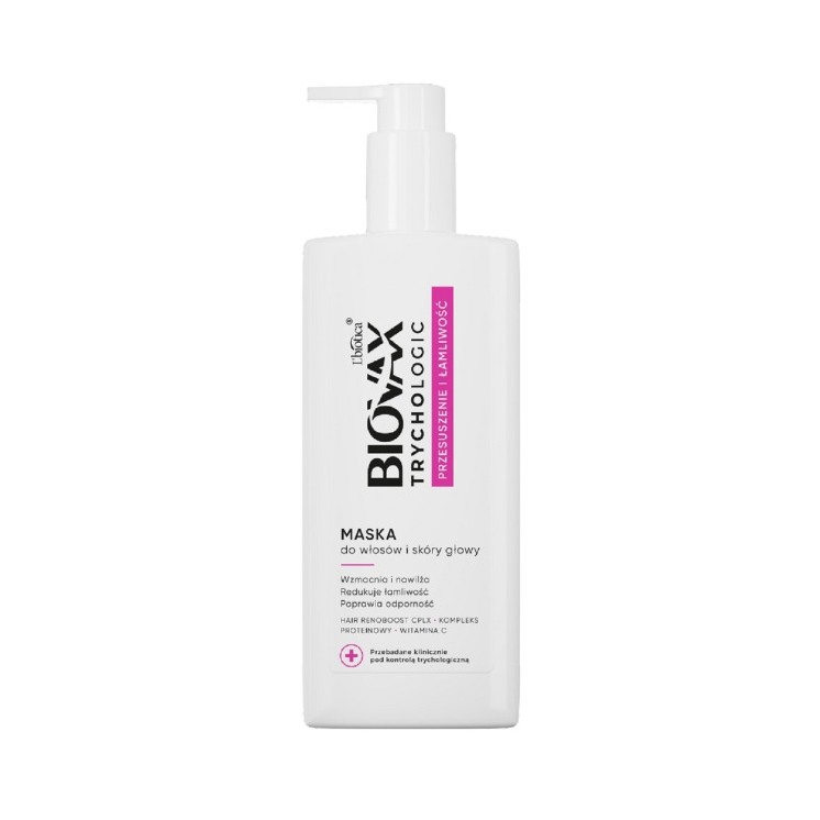 BIOVAX Trychologische Maske für Haar und Kopfhaut Trockenheit und Sprödigkeit 200 ml