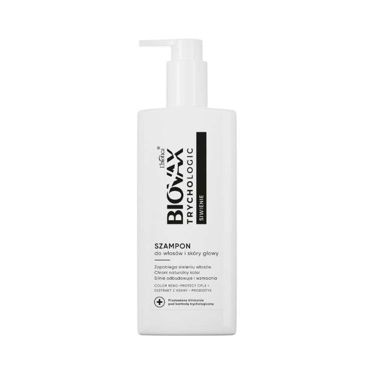 BIOVAX Trychologisches Shampoo für Haare und Kopfhaut bei grauem Haar, 200 ml