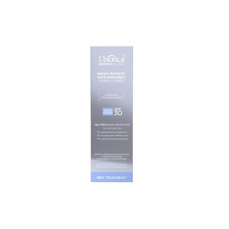 L'biotica Oxy Treatment Dermo - Gesichtscreme SPF30 feuchtigkeitsspendend und sauerstoffspendend 35 ml