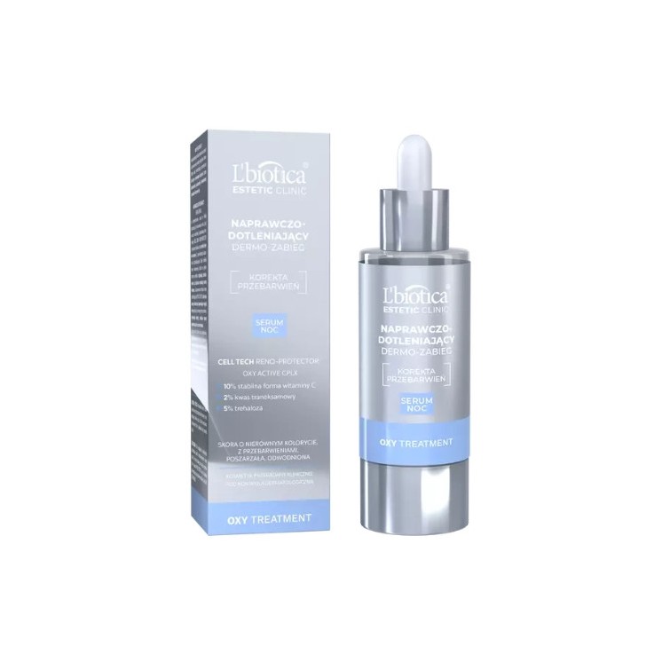 L'biotica Oxy Treatment Dermo - Behandlung Nährendes und sauerstoffanreicherndes Serum für die Nacht 30 ml