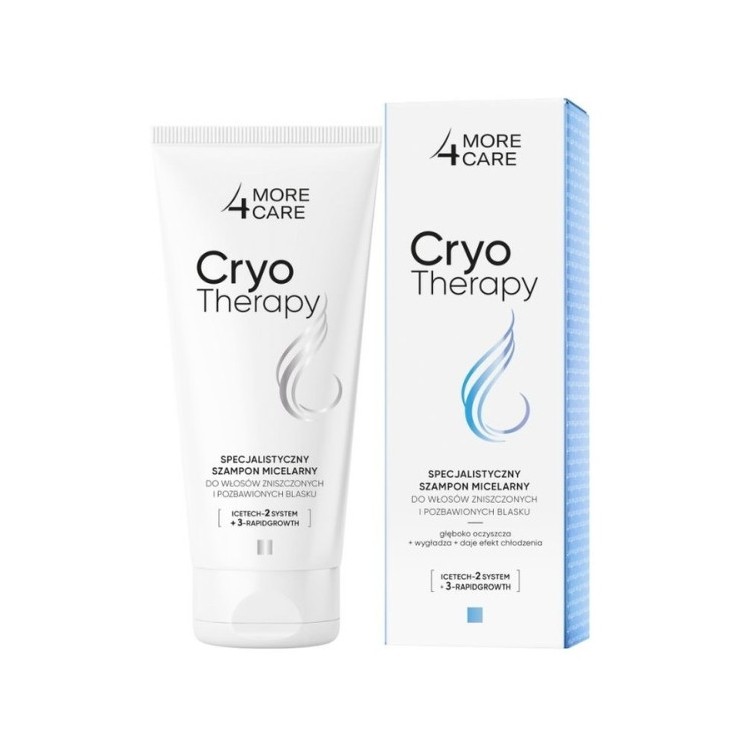 More 4 Care CYROTHERAPY Spezialist für Mizellen-Haarshampoo 200 ml