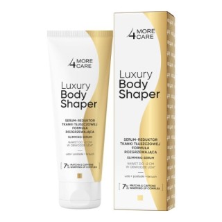 More 4 Care Luxury Body Shaper wärmendes Serum – Fettgewebereduzierer für Oberschenkel, Gesäß und Bauch, 150 ml