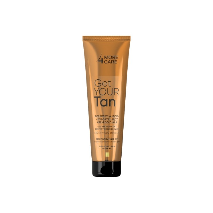More 4 Care Get Your Tan leuchtende und färbende Körpercreme 100 ml