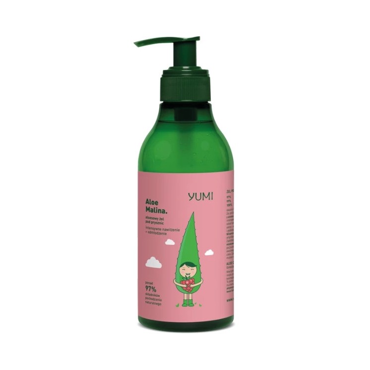 Yumi Aloe Duschgel Himbeere 400 ml