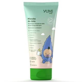 Yumi Baby AZS nawilżające Mleczko do ciała od pierwszego dnia życia 200 ml