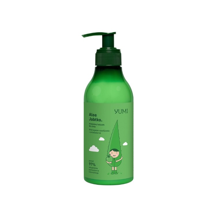 Yumi aloe body lotion intensely moisturizing Apple 300ml