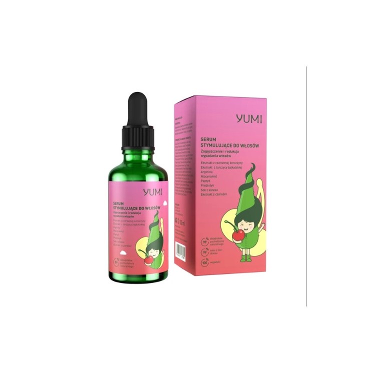 Yumi Stimulierendes Serum zur Verdichtung und Reduzierung des Haarausfalls 50 ml