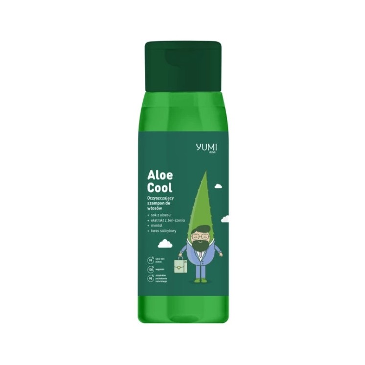 Yumi Men cleansing Aloe Cool hair shampoo 300 ml