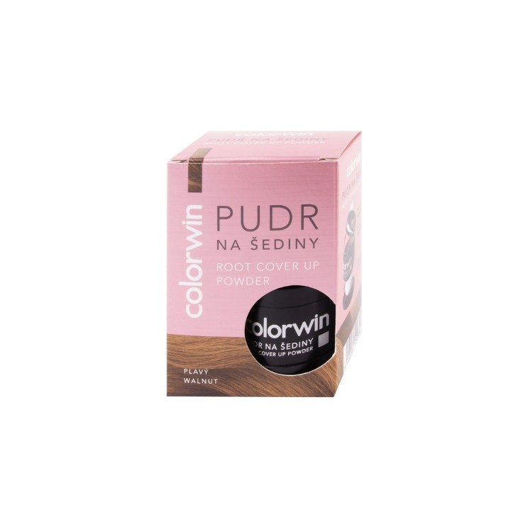 Colorwin Retouch Grey Retuschierpulver mit Spiegel und Applikator /Walnuss/ 3,2 g