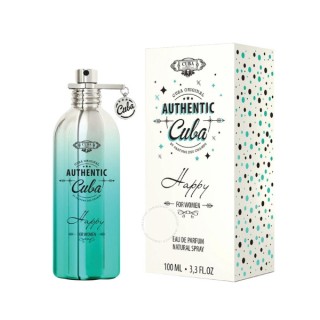 Cuba Original Authentic Happy for Women Eau de Toilette Spray 100 ml