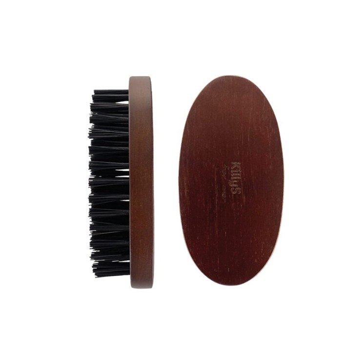 KillyS for Men wooden beard brush 1 piece