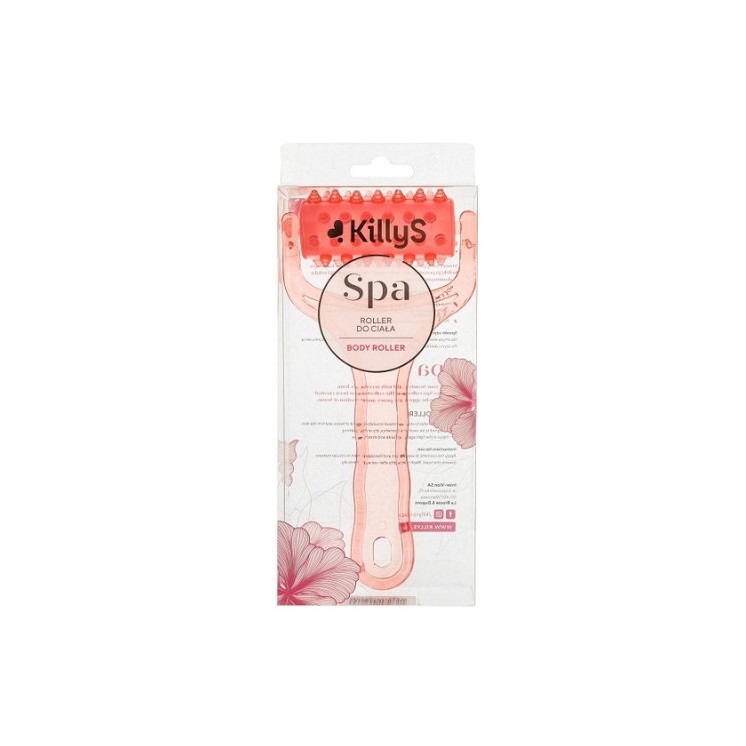 KillyS SPA Body Roller stimulating circulation Pink 1 piece