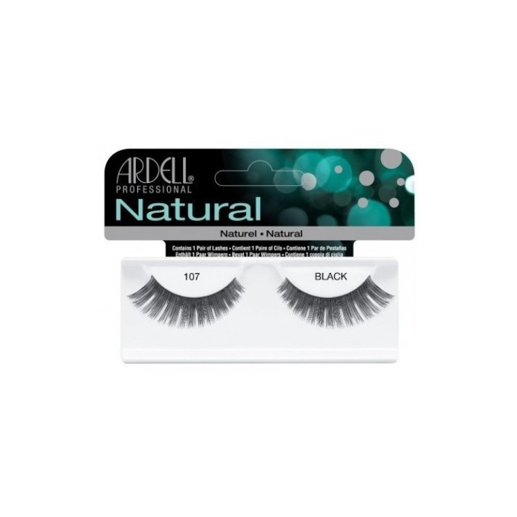 Ardell Natural Strip Lashes /107/ Black 1 Paar