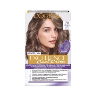 L'oreal Excellence Creme Hair dye /7.11/ Ultra ash Blond