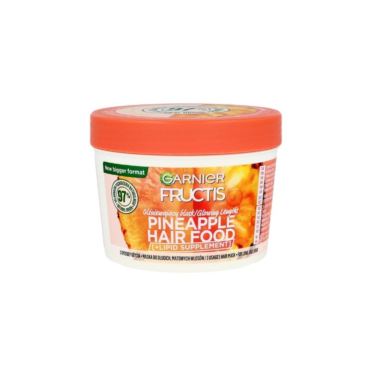 Garnier Fructis Hair Food Mask for long and dull hair Pineapple 400 ml